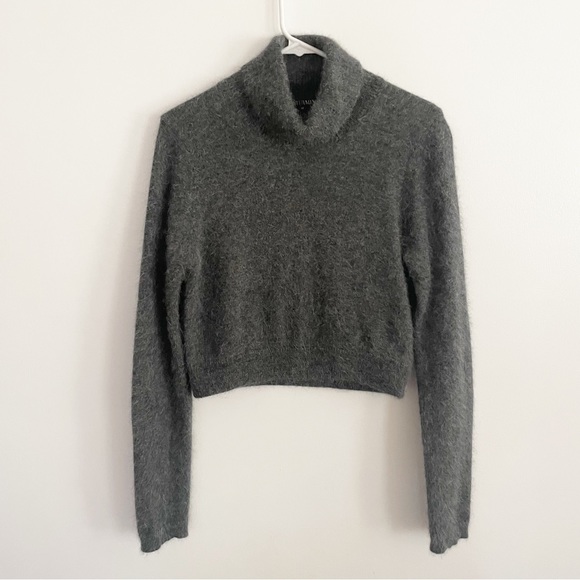 Intermix grey turtleneck sweater size M - Picture 8 of 13